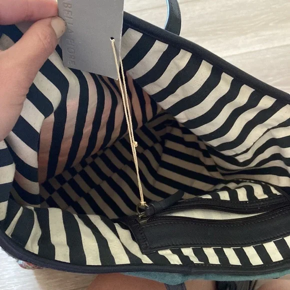 Isabella Fiore colorful tote bag - Picture 6 of 7